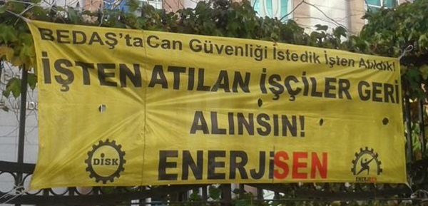 BEDAŞ işçileri Enerji Zirvesine Çıkarma Yaptı