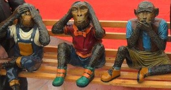 Hükümete Bu Kez Üç Maymunla Seslendiler!