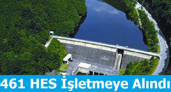 461 HES işletmeye Alındı
