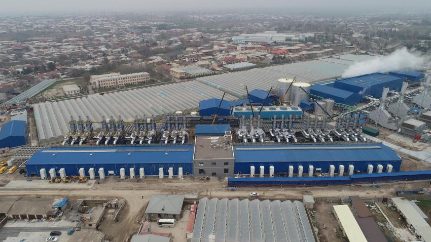 Aksa Enerji’nin Özbekistan’daki Üçüncü Santrali Test Üretimine Başladı