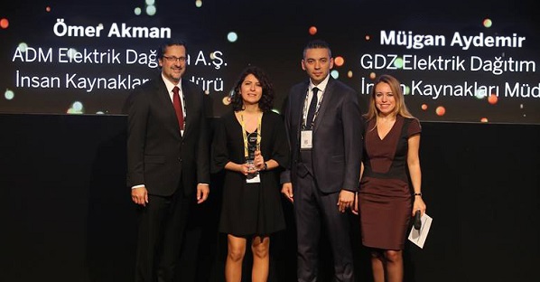 ADM ve GDZ EDAŞ'a Yılın insan Kaynakları Ödülü