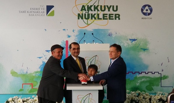 Akkuyu Nükleer Santrali'nin Temel Atma Töreni Gerçekleştirildi