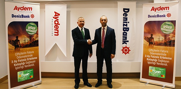 Aydem, DenizBank ile Önemli Bir iş Birliğine imza Attı