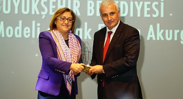 Gaziantep Belediyesi'nin Biyogaz Enerji Tesisine En iyi Proje Ödülü