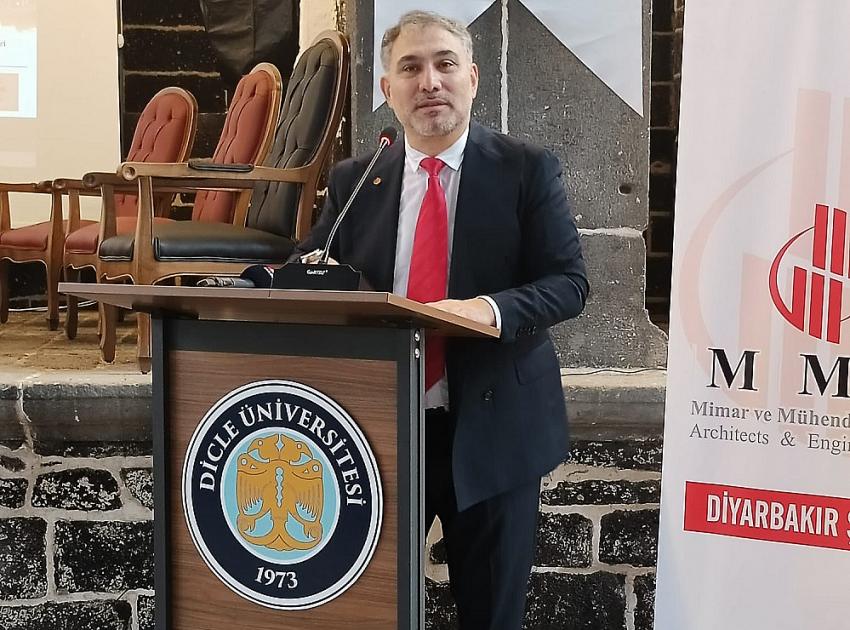 Bülent Şen MMG Diyarbakır Şubesinin Düzenlediği Panele Katıldı
