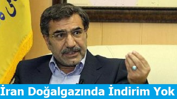 iran Doğalgazında indirim Yok