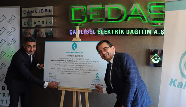 ÇEDAŞ Ulusal Kalite Hareketiâ€™ne Katıldı
