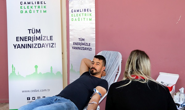 ÇEDAŞ Çalışanlarından Kan Bağışı