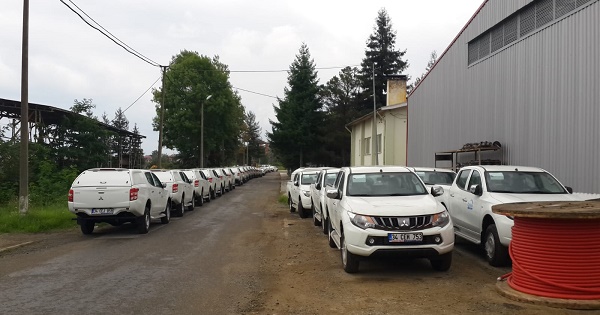 Çoruh EDAŞ Araç Filosunu Yeniledi