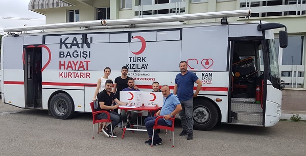 Çoruh EDAŞ Çalışanlarından Kan Bağışı