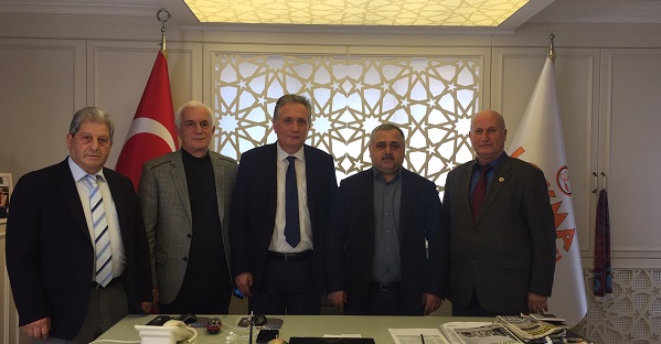 Çoruh EDAŞ'tan Türkiye Muhtarlar Federasyonu'na Ziyaret