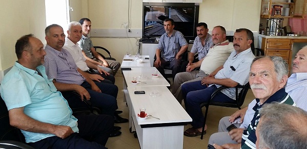 Muhtarlardan Çoruh EDAŞ'a Teşekkür