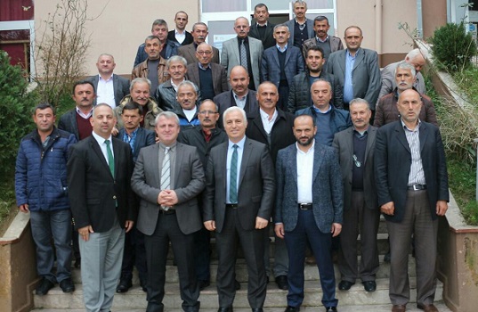 Çoruh EDAŞ Tireboluâ€™da Muhtarlarla Buluştu