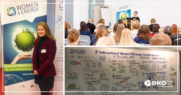 EKORE, 5. Uluslararası Enerji için Kadınlar Konferansına Katıldı