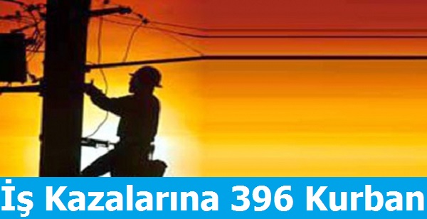 iş Kazalarına 396 Kurban