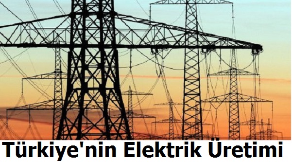 Türkiye'nin Elektrik Üretimi 1,7 Arttı