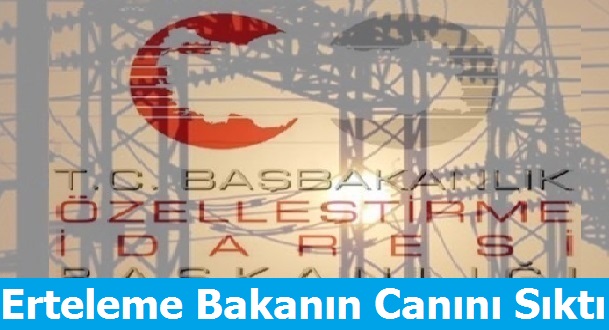 Özelleştirmelerin Ertelenmesi Bakanın Canını Sıktı