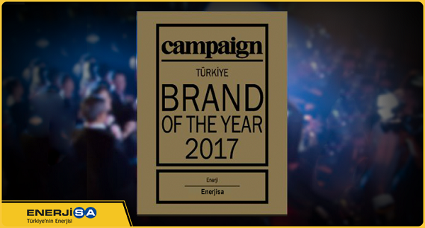 ENERJiSA'ya Brand of the Year Ödülü