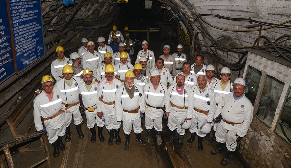 Enerji Bir-Sen Maden işçileriyle Birlikte iftar Yaptı