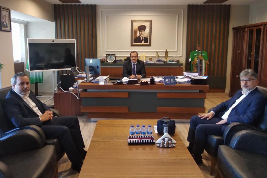 Enerji Bir-Sen TEDAŞ Çalışanlarının Sorunlarını Zübeyir Çalışan’a İletti