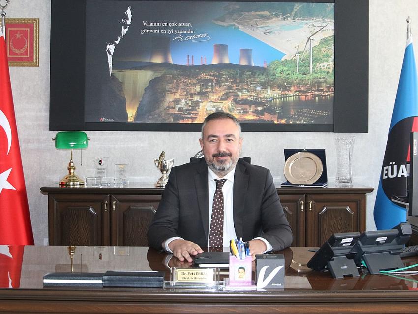 EÜAŞ Genel Müdür Yardımcılığı Görevine Dr. Feti Erbaş Atandı