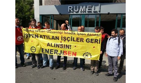 BEDAŞ işçileri Enerji Zirvesine Çıkarma Yaptı!