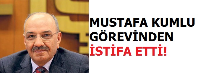 Türk-iş Genel Başkanı Mustafa Kumlu istifa Etti.