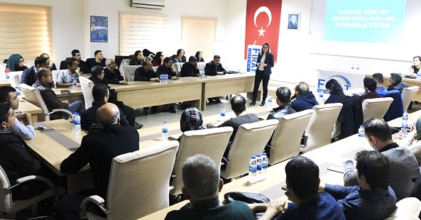Fırat EDAŞ'tan Çalışanlarına Entegre Yönetim Sistemleri Farkındalığı