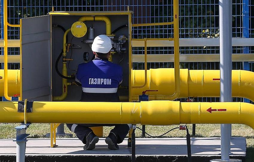 Gazprom'un Yer Altı Gaz Stokları Belirlenen Seviyeye Ulaştı