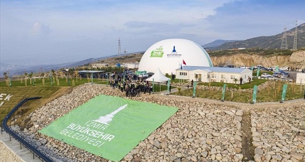 Harmandalı Biyogaz Tesisi Elektrik Üretmeye Başladı