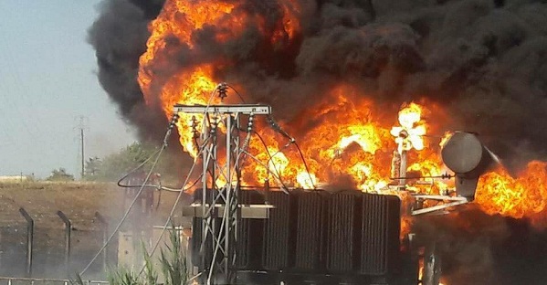 TEiAŞ'a Ait Trafoda Patlama