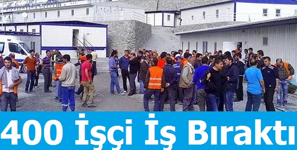 Cengiz-Limak-Kolin Çalışanları iş Bıraktı