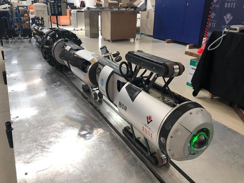 İstanbul'un Doğal Gaz Hatlarını Yerli Robot Denetleyecek