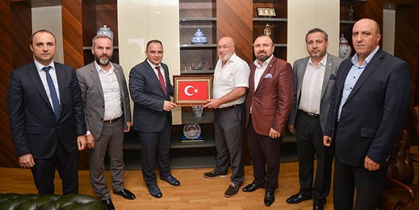 Enerji Bir-Sen'den Orhan Kaldırım'a Hayrılı Olsun Ziyareti