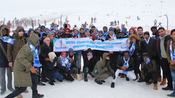 KCETAŞ Yabancı Öğrencileri Erciyesâ€™te Ağırladı