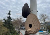 UEDAŞ Aydınlatma Direklerini Birer Kuş Yuvasına Çevirdi