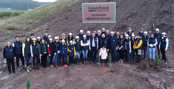 Limak Enerji Yeşil Dönüşüm Ormanları için Fidanları Bu Kez Bursaâ€™da Dikti