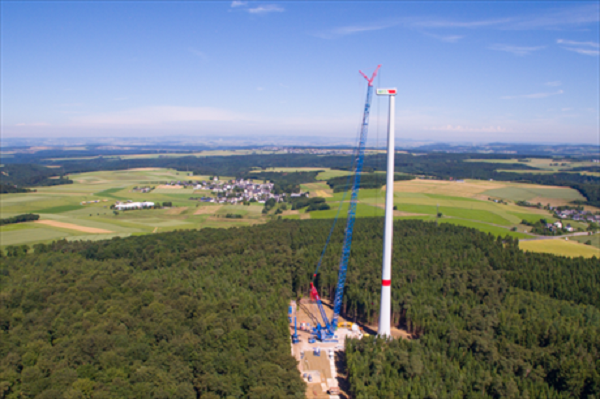 Dünyanın En Uzun Rüzgar Türbini inşa Edildi