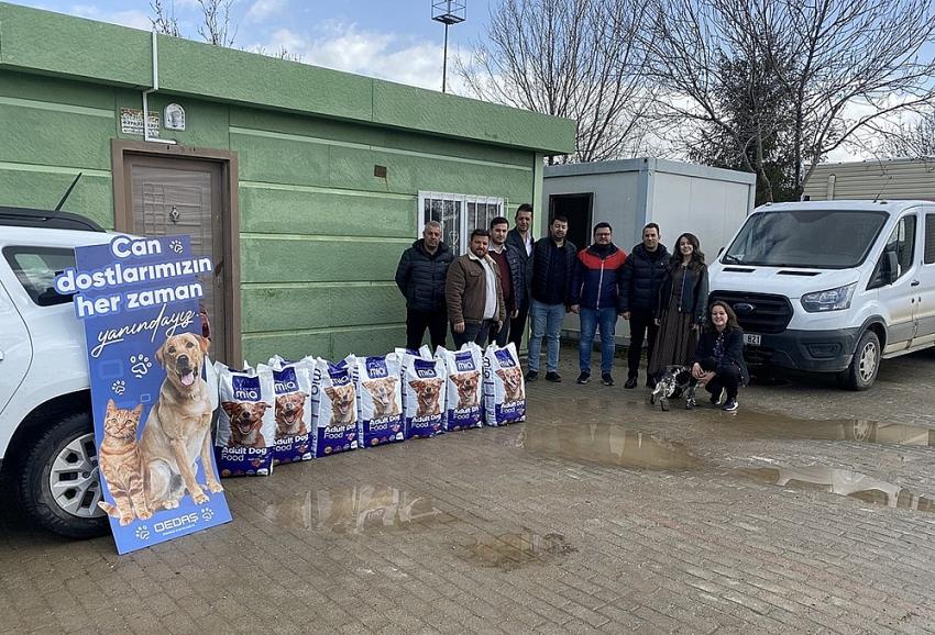 OEDAŞ, Sokak Hayvanları İçin Desteğini Sürdürüyor