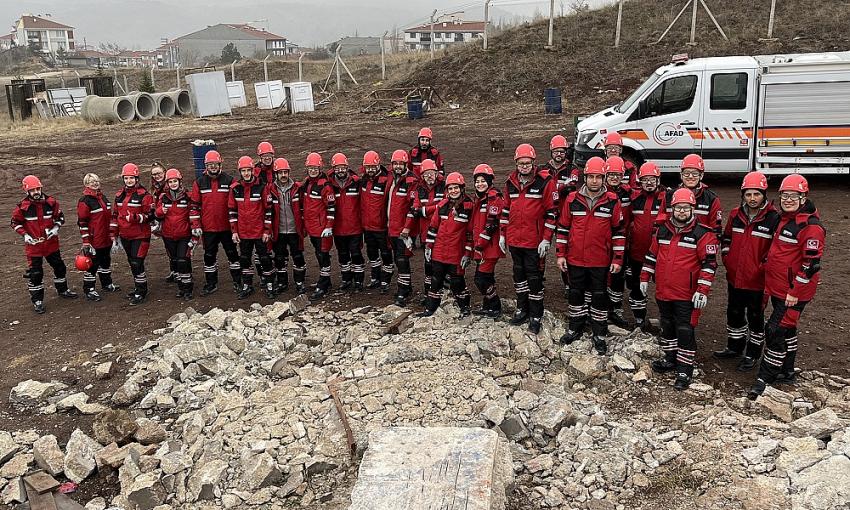 OEDAŞ’ın Arama Kurtarma Ekibi AFAD’dan Sertifika Aldı