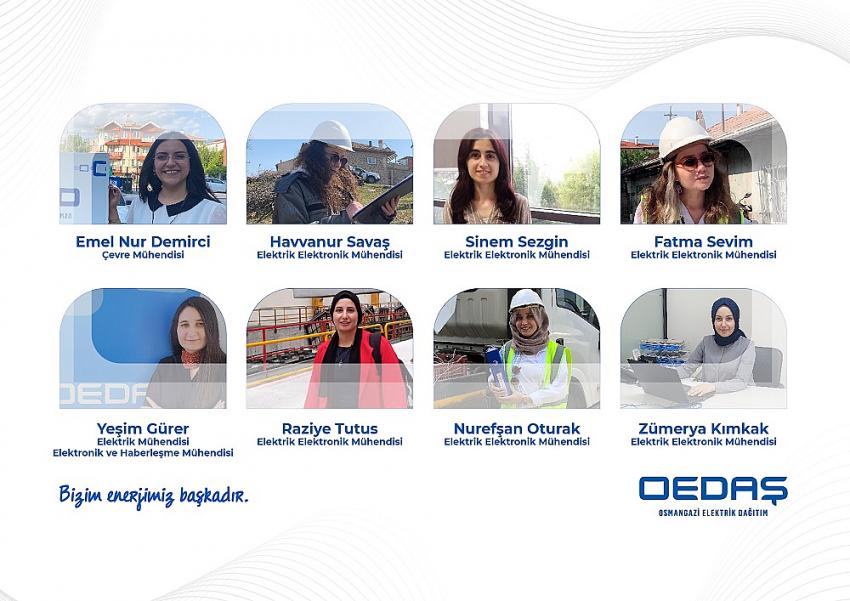 OEDAŞ'ta Çalışan Kadın Mühendis Sayısı Hızla Yükseliyor