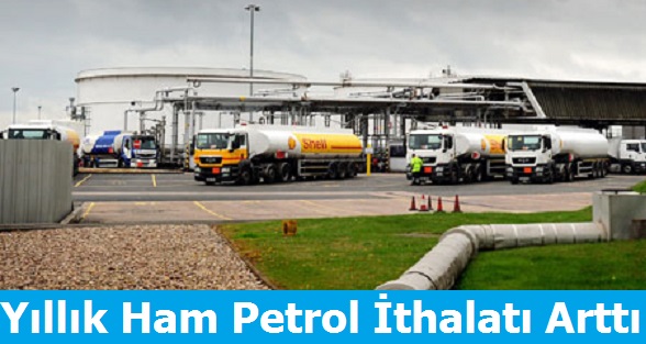 Türkiye'nin Ham Petrol ithalatı