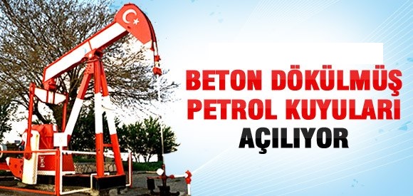 Beton Dökülmüş Kuyular Tekrar Açılıyor