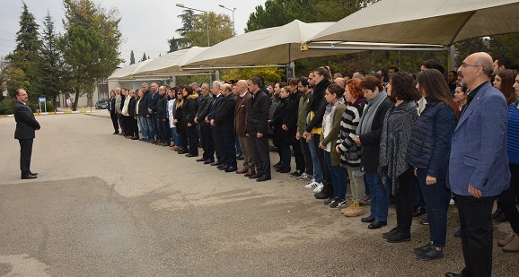 SEDAŞ Çalışanları ATATÜRK'ü Andı