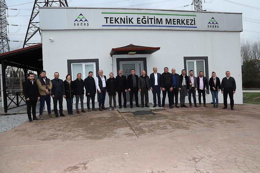 SEDAŞ EMO ve ETO Başkanları İle Bir Araya Geldi 