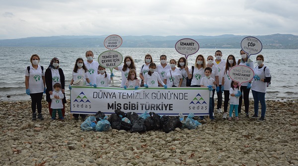 SEDAŞ Gönüllülerinden Dünya Temizlik Günü Etkinliği