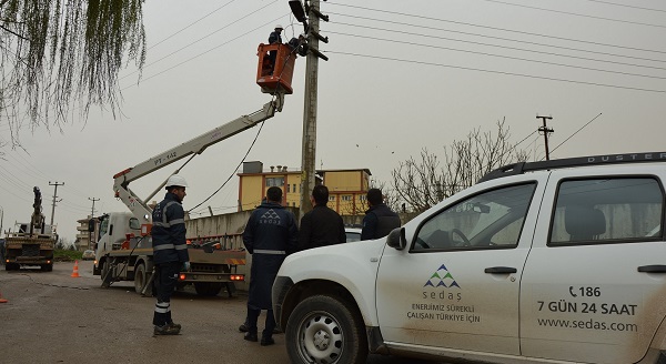 SEDAŞ'tan Başarılı Kaçak Operasyonu