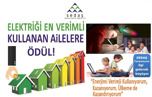 SEDAŞ Elektriği En Verimli Kullanan 10 Aileyi Ödüllendirecek