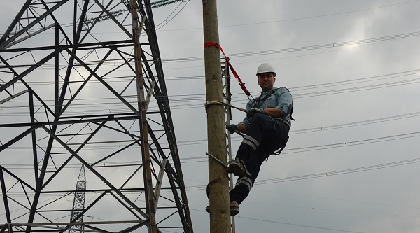 SEDAŞ Çalışanlarına Yüksekte Çalışma Eğitimi