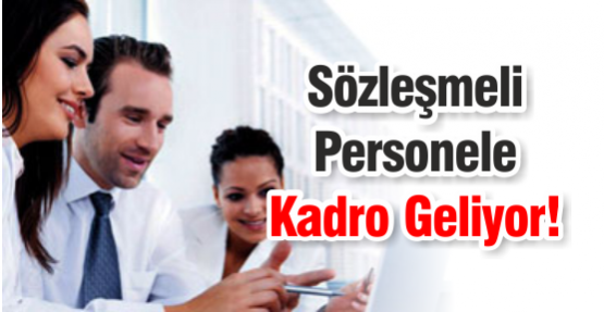Sadece Belediye Çalışanlarına KADRO
